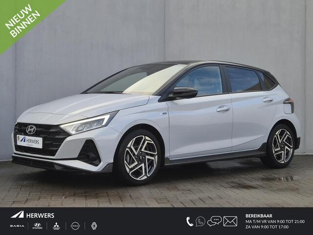 Hyundai I 20 1.0 T-GDI N Line Automaat / Apple Carplay Android Auto / Achteruitrijcamera / cruise control / Keyless Entry/Start / Climate control / Parkeersensoren voor en achter / Trekgewicht 1110 kg /