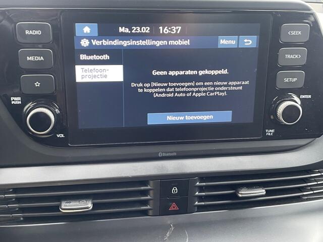 Hyundai I 20 1.0 T-GDI Comfort Navigatie ( via Apple Carplay/Android Auto ), Airco, Cruise Control, Dodehoek Detectie, 16"Lm, Achteruitrijcamera
