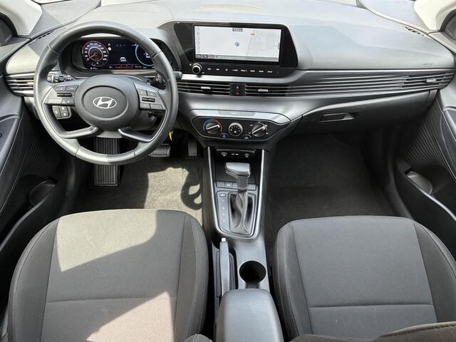 Hyundai I 20 1.0 T-GDI Comfort Smart Automaat / Fabrieksgarantie t/m 5-2030 / Navigatie / Apple Carplay/Android auto / Achteruitrijcamera / DAB /