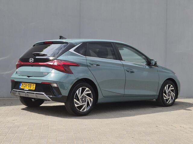 Hyundai I 20 1.0 T-GDI Premium / Fabrieksgarantie tot 03-2030 / Dealer onderhouden / Stuur- & Stoel verwarming / Achteruitrijcamera / Adaptief cruise control / Navigatie / Apple Carplay Android Auto / Climate control /