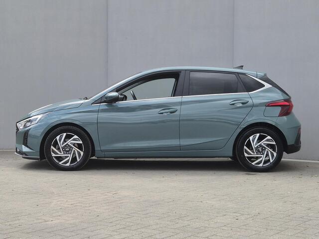 Hyundai I 20 1.0 T-GDI Premium / Fabrieksgarantie tot 03-2030 / Dealer onderhouden / Stuur- & Stoel verwarming / Achteruitrijcamera / Adaptief cruise control / Navigatie / Apple Carplay Android Auto / Climate control /