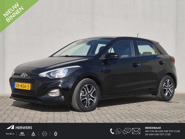 Hyundai I 20 1.0 T-GDI Comfort / Dealer onderhouden / Cruise control / Navigatie / Achteruitrijcamera / Apple Carplay Android Auto / Climate control / Parkeersensoren achter / Lichtmetalen wielen 15" /