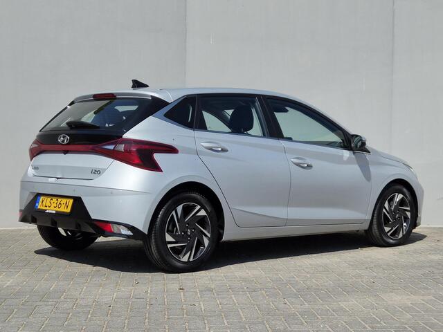 Hyundai I 20 1.0 T-GDI Comfort / Achteruitrijcamera / Stuur- & Stoelverwarming / Navigatie via Apple Carplay of Android Auto / Cruise control / Trekgewicht 1110 kg / Parkeersensoren achter / Lichtmetalen wielen 16" /