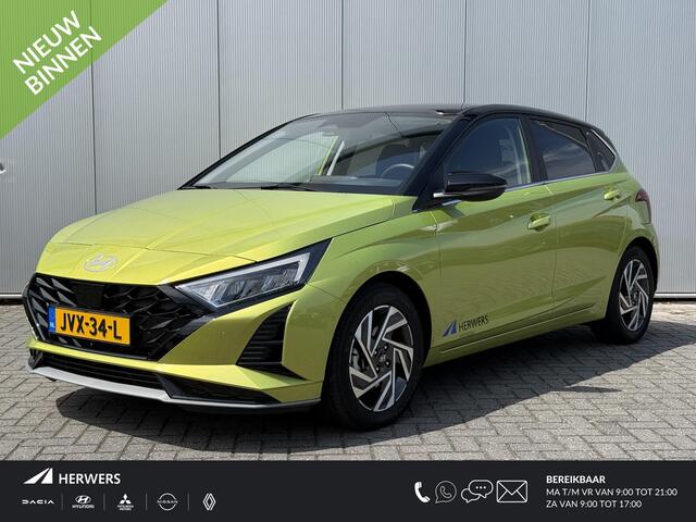 Hyundai I 20 1.0 T-GDI Premium / Unieke Kleurstelling / Led Koplampen / Stoel en stuurwiel verwarming /