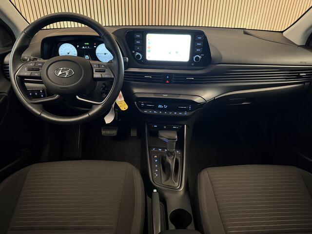 Hyundai I 20 1.0 T-GDI 100PK Aut. Advanced | LED | Camera | Carplay | LM velgen | Stoel- & Stuurverw. | Incl. garantie