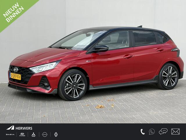 Hyundai I 20 1.0 T-GDI N-line Automaat / Trekhaak (1110 KG) / Navigatie via Apple Carplay of Android Auto / Achteruitrijcamera / Cruise Control