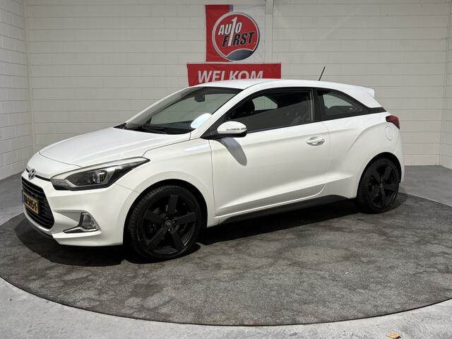 Hyundai I 20 Coupé 1.0 T-GDI Comfort, Clima, Cruise, Camera, P sensoren, Led, 17 inch, Navi, Blue tooth, Prijs incl. apk, beurt en 3 mnd garantie