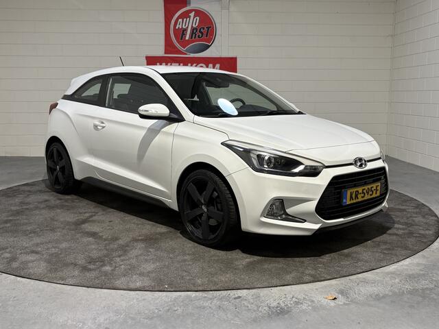 Hyundai I 20 Coupé 1.0 T-GDI Comfort, Clima, Cruise, Camera, P sensoren, Led, 17 inch, Navi, Blue tooth, Prijs incl. apk, beurt en 3 mnd garantie