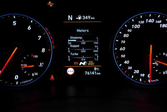 Hyundai I 30 N2 Performance Fastback 2.0 275pk T-GDI |panoramadak|Pioneer geluidsysteem|elk. stoelen + instap functie|Apple Carplay|parkeercamera en sensoren|cruise control|19"|