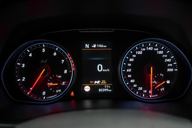 Hyundai I 30 2.0 275pk T-GDI |panoramdak|elek stoelen + memory|Apple Carplay|custom sierstukken|parkeercamera en sensoren|cruise control|keyless|stoelverwarming|19"|
