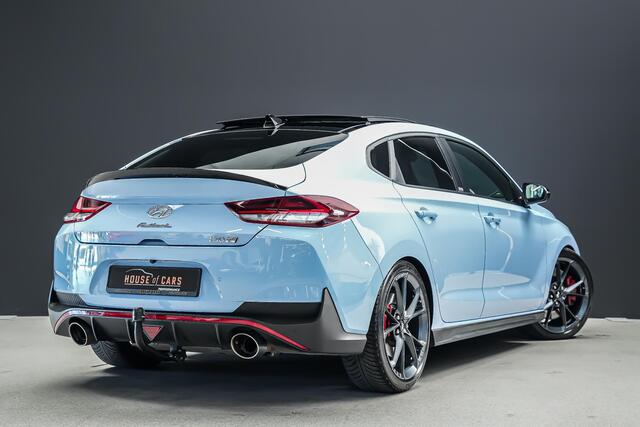 Hyundai I 30 2.0 280pk T-GDI N2 AUTOMAAT |schaalstoelen|panoramadak|19" gesmede wielen|Apple Carplay|parkeercamera en sensoren|stoel en stuurverwarming|DAB|LED koplampen|