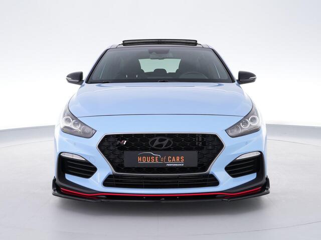 Hyundai I 30 N2 Performance 2.0 275pk T-GDI |dealer onderhouden|panoramadak|Maxton splitterset|memory|Apple Carplay|parkeer camera|stoelverwarming|