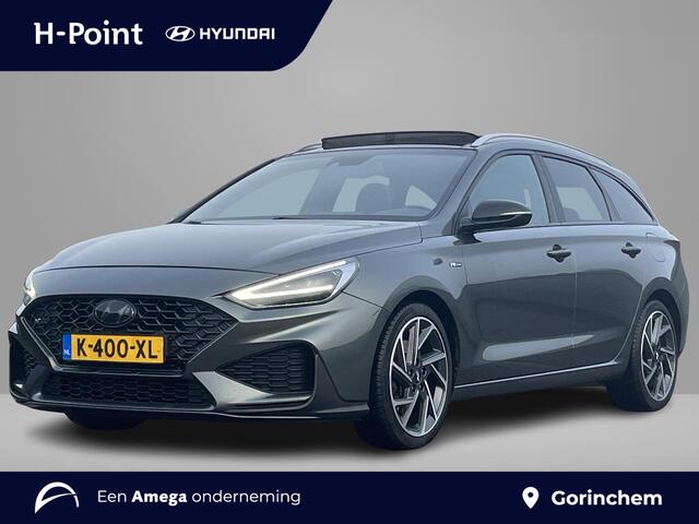 Hyundai I 30 Wagon N Line Sky 1.5 T-GDi MHEV 160pk | SCHUIF/KANTELDAK | N-LINE PACK | 1e EIGENAAR! | 18'' 2-TONE LM-VELGEN |