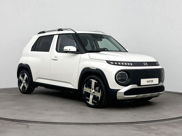 Hyundai INSTER Pulse Advanced 42 kWh | SNEL LEVERBAAR | €2000 INRUILPREMIE | 327KM ACTIERADIUS | PANORAMISCH SCHUIF-/KANTELDAK | STOELVERWARMING | STUURVERWARMING | DAKRAILING |