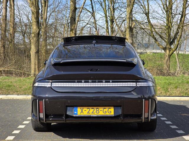 Hyundai IONIQ 6 First Edition AWD 77 kWh | Gelimiteerde oplage | Schuifkanteldak | 800 volt-snellaadtechnologie | Vehice-to-Load | 20''LMV | Bose |