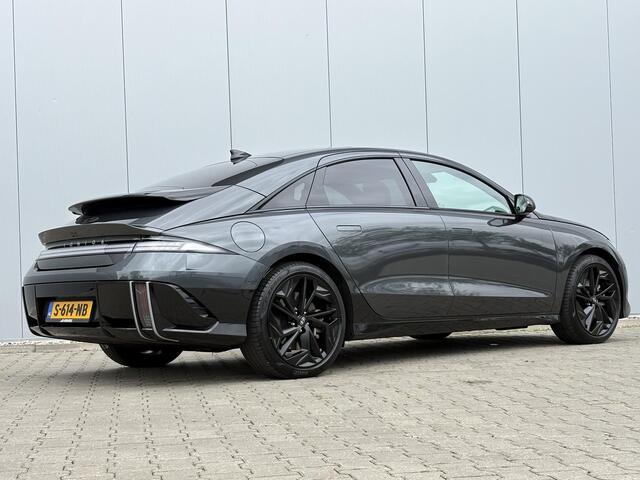 Hyundai IONIQ 6 First Edition AWD 77.4 kWh Schuifkanteldak / Lederen bekleding / Airco / Stoel verwarming - verkoeling / Stuurverwarming /