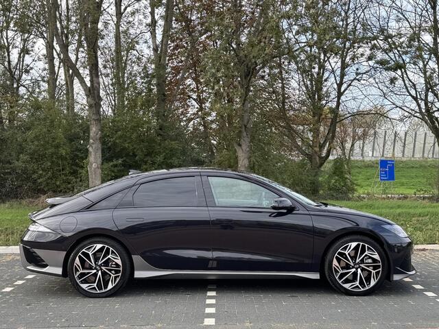 Hyundai IONIQ 6 Lounge 77.4 kWh | Lederen bekleding | Warmtepomp & V2L | Geïntegreerde navigatie | Apple Carplay & Android Auto | Adaptieve Cruisecontrol | Camera | Warmtepomp | Stoel & stuur verwarming | Premium audio BOSE |