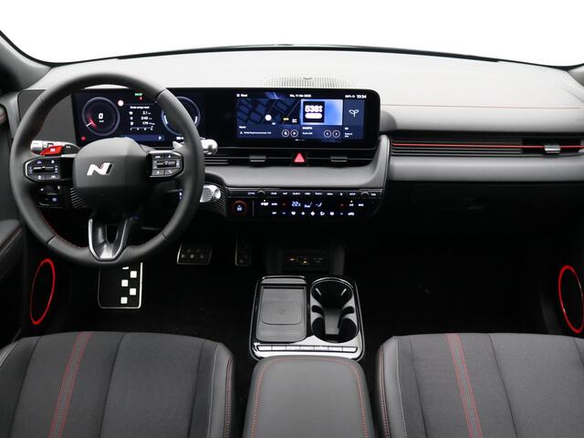 Hyundai IONIQ 5 N Line Edition 84 kWh / 3 Fase / Trekhaak / 1600KG Trekgewicht / N-Line Exterieur & Interieur / 20" LMV / Full LED verlichting / Automatische Achterklep / Warmtepomp /