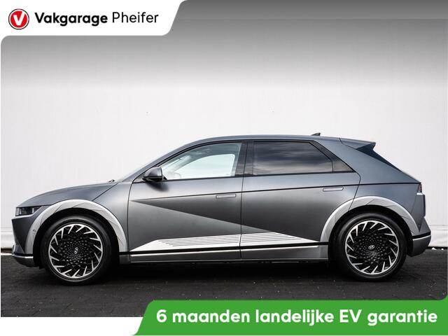 Hyundai IONIQ 5 Lounge 73kWh SOH 100% Panoramadak/ Leer/ Head up/ 360 Camera/ Full led/ Carplay/ Stoel-stuurverwarming/ Ambience verlichting/ Voetenbankje
