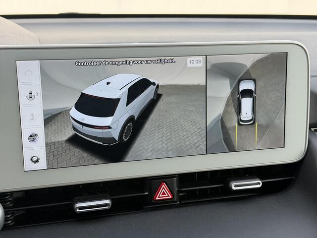 Hyundai IONIQ 5 Lounge 73kWh Automaat / Fabrieksgarantie tot 09-2027 / Dealer Onderhouden / 8 Jaar Batterij Garantie / Warmtepomp / HUD / BOSE / 360 Camera / Elektr. Stoelen / Stoel Verwarming / Stuurwiel Verwarming / Stoel Ventilatie / Dodehoek Detectie / Lederen Be