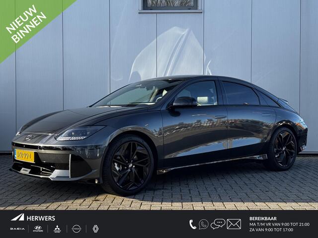 Hyundai IONIQ 6 Business 77.4 kWh / Demo met ¤ 2.000,- voordeel / Bose / 20" LM / 360 Camera / Stoelverwarming v + a / Led verlichting / Blind Spot /