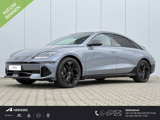 Hyundai IONIQ 6 Business 77.4 kWh / ¤9000,- Voordeel / Snel Leverbaar / Transmission Blue Pearl /