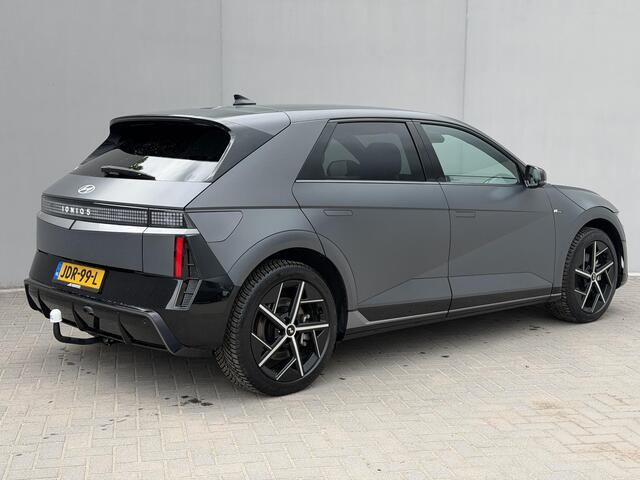Hyundai IONIQ 5 N Line Edition Limited 84 kWh / SOH 100% / Afneembare trekhaak 1.600 kg / Camera / Navigatie / Stoel & Stuurwiel verwarming / Elektr. Stoelen / Elektr. Achterklep / Adaptieve Cruise / Clima / DAB / NAP /