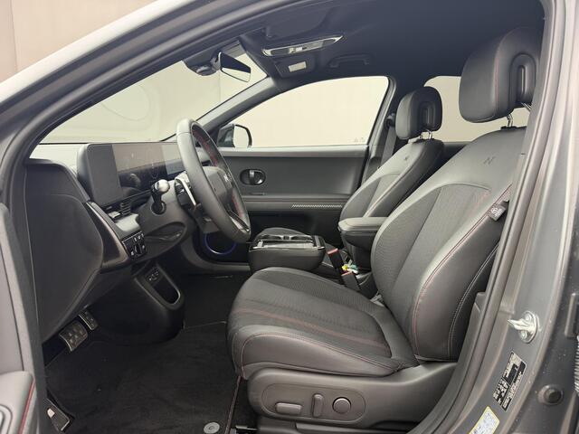 Hyundai IONIQ 5 N Line Edition Limited 84 kWh / SOH 100% / Afneembare trekhaak 1.600 kg / Camera / Navigatie / Stoel & Stuurwiel verwarming / Elektr. Stoelen / Elektr. Achterklep / Adaptieve Cruise / Clima / DAB / NAP /