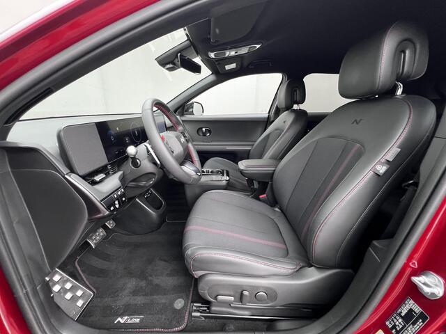 Hyundai IONIQ 5 N Line Edition Limited 84 kWh / Fabrieksgarantie tot 09-2030 /Accu SoH 100% / 1.600 kg trekgewicht / WLTP 515 km / Warmtepomp / Camera / Stuur- & stoelverwarming / CCS snel laden / 20" LM + All Season banden /