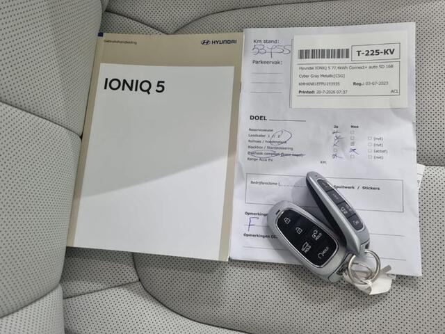 Hyundai IONIQ 5 CONNECT+ 77.4 KWH (100% SOH) I P-CAMERA I WARMTEPOMP I STOELVERWARMING I TREKHAAK I ADAPTIVE CRUISE CONTROL