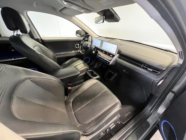 Hyundai IONIQ 5 Connect+ 73kWh Afn. Trekhaak | Navigatie/Android/Apple Carplay | LM Velgen 19" | Voorstoelen Verwarmd | Cruise Control Adaptief | Lederen Bekleding | Warmtepomp | Airco |