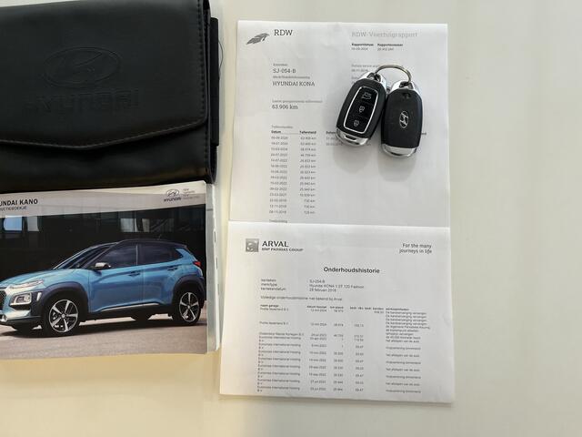 Hyundai Kona 1.0T Fashion, climate/cruise/navi/trekhaak/cruise