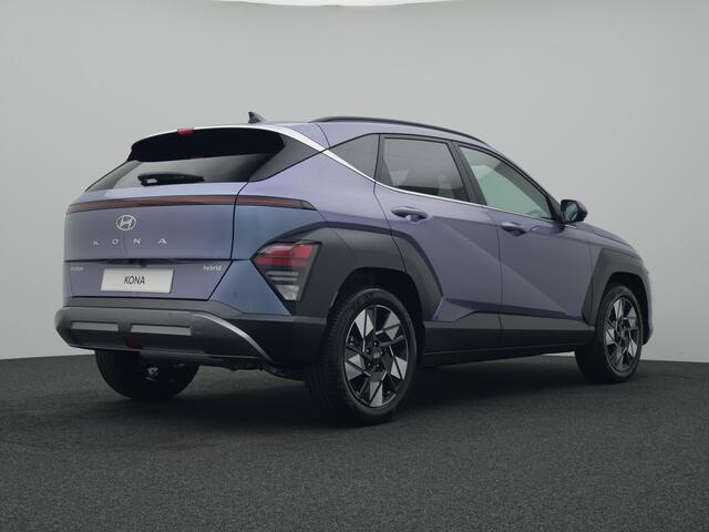 Hyundai Kona 1.6 GDI HEV Premium Met Lederen Bekleding, Stoelverwarming en Navigatie Uit voorraad leverbaar!