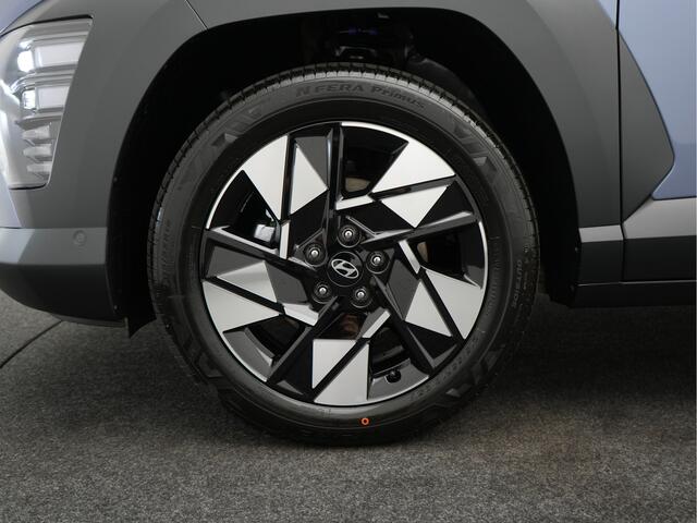 Hyundai Kona 1.6 GDI HEV Premium Met Lederen Bekleding, Stoelverwarming en Navigatie Uit voorraad leverbaar!