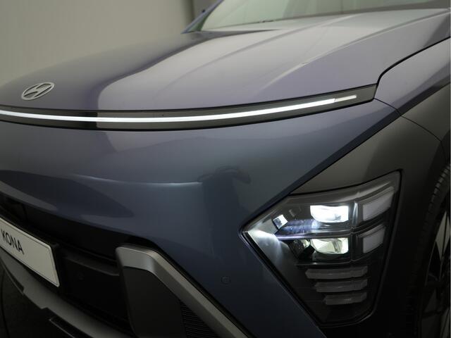 Hyundai Kona 1.6 GDI HEV Premium Met Lederen Bekleding, Stoelverwarming en Navigatie Uit voorraad leverbaar!