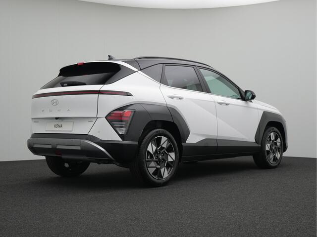 Hyundai Kona 1.6 GDI HEV Premium Met Lederen Bekleding, Stoelverwarming, Camera en Navigatie Uit voorraad leverbaar!