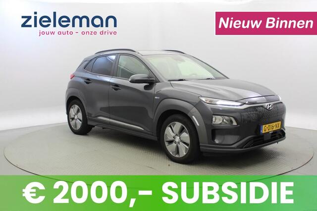 Hyundai Kona EV Fashion 64 kWh (16.845 NA SUBSIDIE) - Leer, Camera