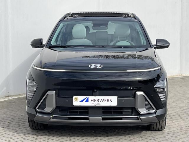 Hyundai Kona 1.6 GDI HEV Premium Sky / Schuif-/Kanteldak / Lederen bekleding / BOSE Audio / Stoelverwarming & Verkoeling / Navigatie + Apple Carplay/Android Auto /