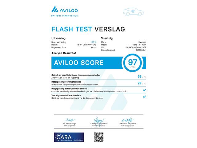 Hyundai Kona EV Fashion 64kWh SOH 97% ACC
