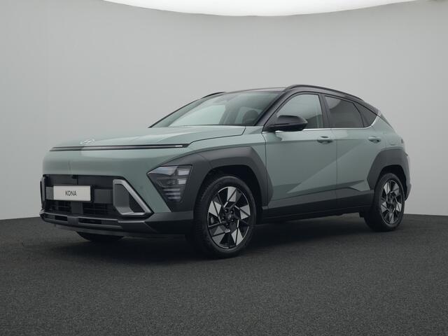 Hyundai Kona 1.6 GDI HEV Premium Met Lederen Bekleding, Stoelverwarming, Camera en Navigatie Uit voorraad leverbaar!
