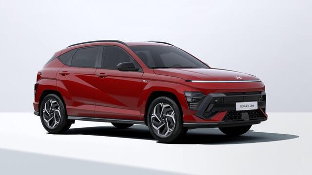 Hyundai Kona 1.6 GDI HEV N Line / ¤1500,- Voordeel Op Nieuwprijs / Rijklaarprijs / Direct Leverbaar