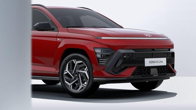 Hyundai Kona 1.6 GDI HEV N Line / ¤1500,- Voordeel Op Nieuwprijs / Rijklaarprijs / Direct Leverbaar