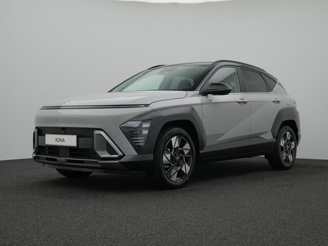 Hyundai Kona 1.6 GDI HEV Premium Met Lederen Bekleding, Stoelverwarming, Camera en Navigatie Uit voorraad leverbaar!