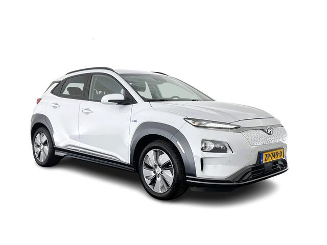 Hyundai Kona EV Premium 64 kWh (INCL-BTW) *FULL-LEATHER | HEAD-UP | FULL-LED | NAVI-FULLMAP | DAB | ADAPTIVE-CRUISE | KRELL-AUDIO | KEYLESS | CAMERA | BLIND-SPOT | LANE-ASSIST | DIGI-COCKPIT | COMFORT-SEATS | 17''ALU*