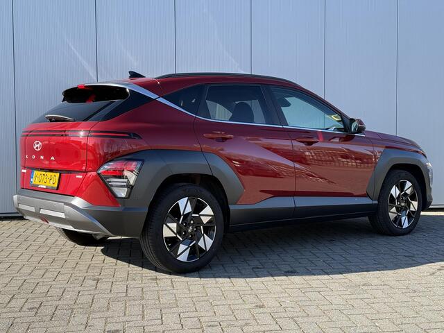 Hyundai Kona 1.6 GDI HEV Premium / Leder / Stoelverkoeling & Verwarming / 360 Camera / Adaptive Cruise Control / Climate Control / NL Auto /
