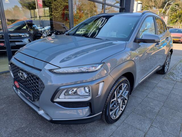 Hyundai Kona 1.6 GDI HEV Automaat Premium | Leder | Camera | Head-up | Krell | Nette staat!