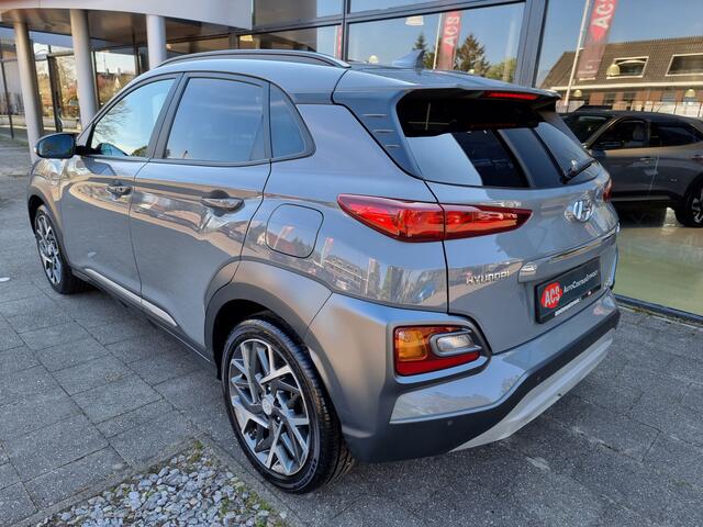 Hyundai Kona 1.6 GDI HEV Automaat Premium | Leder | Camera | Head-up | Krell | Nette staat!