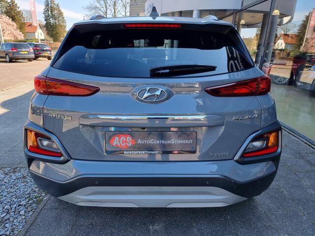 Hyundai Kona 1.6 GDI HEV Automaat Premium | Leder | Camera | Head-up | Krell | Nette staat!