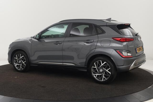 Hyundai Kona 1.6 GDI HEV Premium | Head-Up | Stoelventilatie | Leder | Adaptive cruise | Camera | Full LED | Navigatie | Stuurverwarming