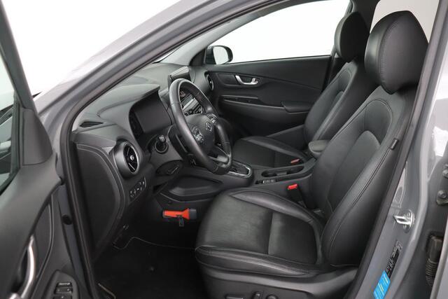 Hyundai Kona 1.6 GDI HEV Premium | Head-Up | Stoelventilatie | Leder | Adaptive cruise | Camera | Full LED | Navigatie | Stuurverwarming